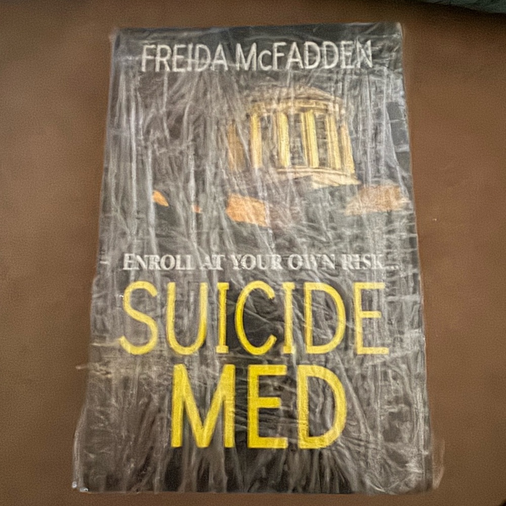 'Suicide Med' Book - Black and Yellow Cover